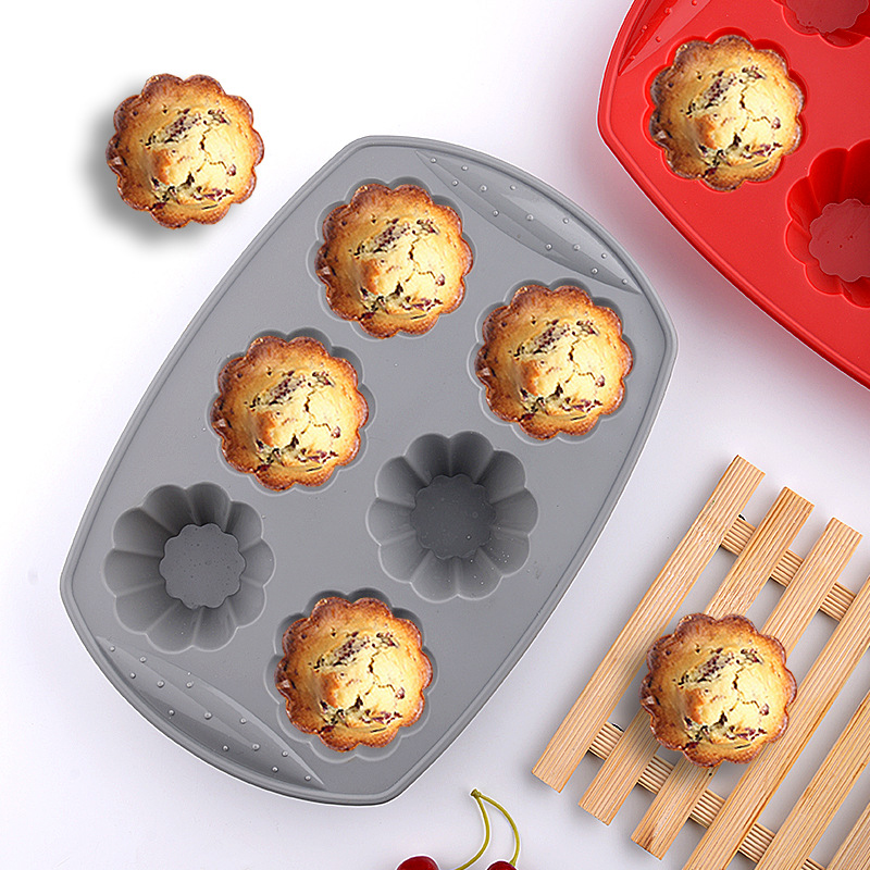Cake baking Mold Bread Baking Tray Silicone Muffin Pan